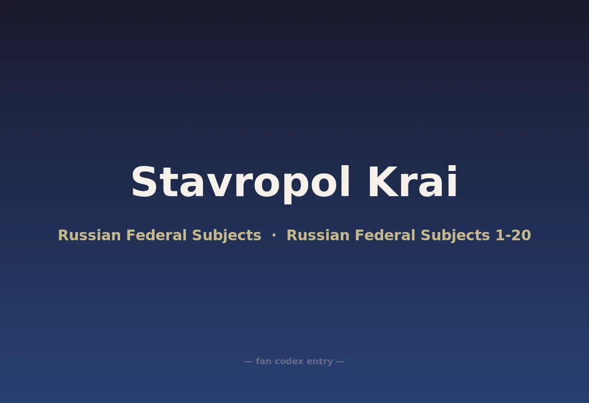 Stavropol Krai